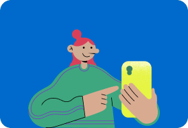 Ilustra com celular