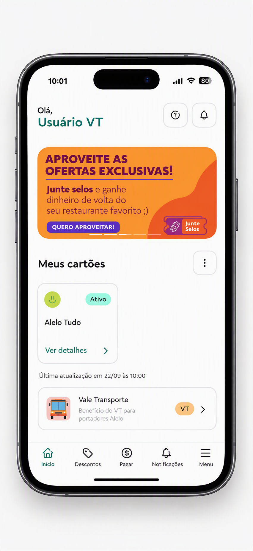 app Meu Alelo