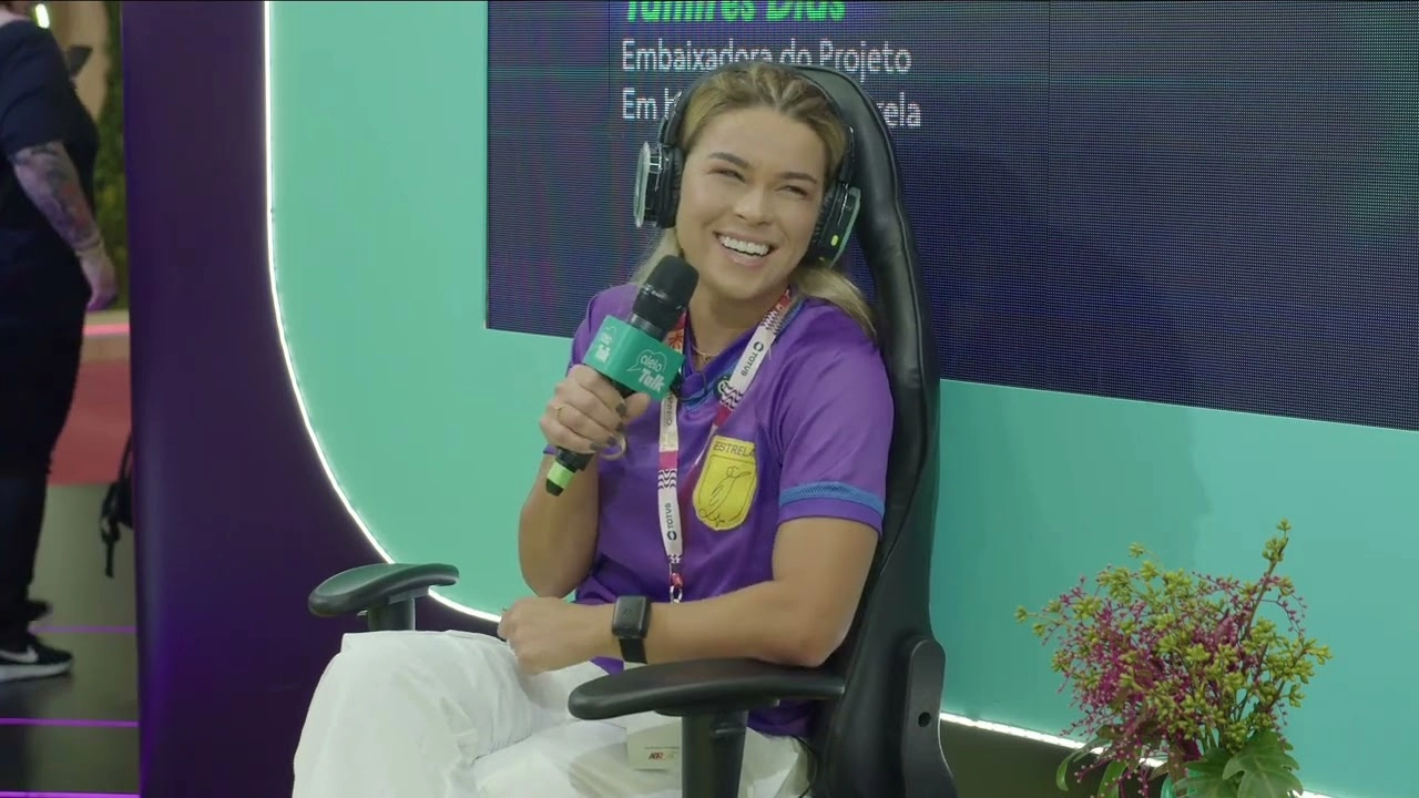 Tamires no Alelo Talk: ‘Ser mãe me fortalece’ – uma história de superação e liderança no esporte